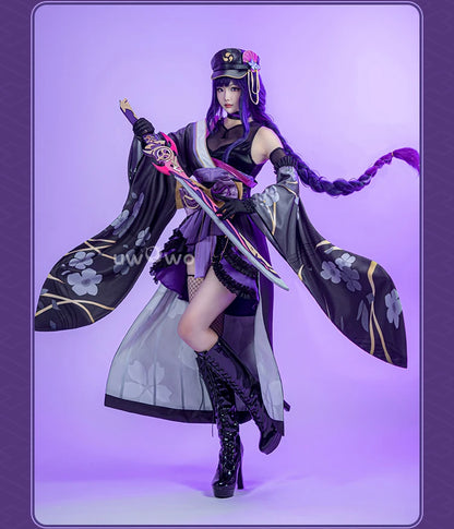 LAST BATCH UWOWO Genshin Impact Fanart Raiden Shogun Taisho Kimono Cosplay Costume