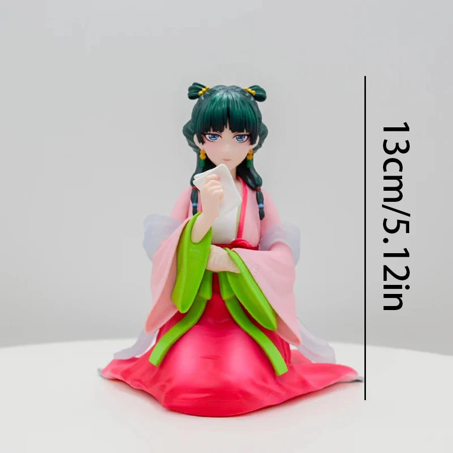21cm Kusuriya no Hitorigoto Anime Figure Cloak Maomao Action Figure Cute Jinshi Figurine Room Decoration PVC Collection Toys
