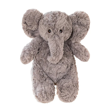 30/40/50cm Huggable Stuffed Animals Grey Elephant Plushie Dolls Kawaii Xmas Gift Appease Comfort Calf Elephant Soft Toy