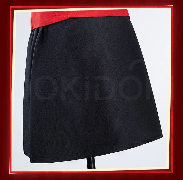 IN STOCK Charlie Vaggie Cosplay Costume Anime【S-3XL】DokiDoki-R Women Red Pajamas Charlie Morningstar Halloween Plus SIze