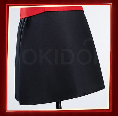 IN STOCK Charlie Vaggie Cosplay Costume Anime【S-3XL】DokiDoki-R Women Red Pajamas Charlie Morningstar Halloween Plus SIze