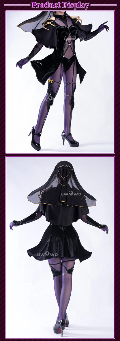 UWOWO Scathach Cosplay Game Fatee/Grandd Order Scathach Stage 3 Cosplay Costume Halloween Costume