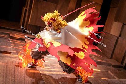 1/12 Rengoku Kyoujurou Anime Figure Mini Red White Cloak Toys Clothes Accessory For 6" Demon Slayer Shf Figma BUZZmod Soldier