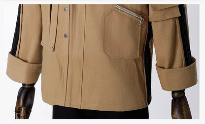 Love and Deepspace Caleb Cosplay Costume Wig Brown Flying Jacket Supersonic Uniforms Halloween Party Women Men Carnival Outfit