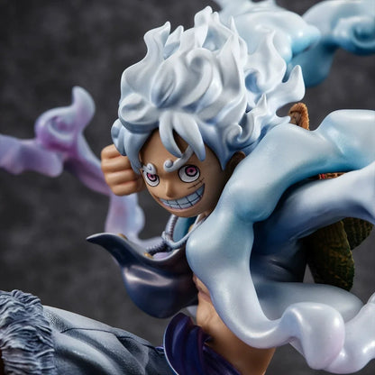 One Piece Lffy Anime Figure Gear 5 Luffy Action Figurine Sun God Nika Luffy Statue PVC Statue Model Doll Collection Toy Gifts