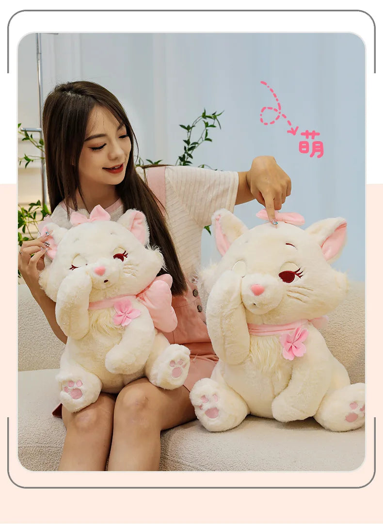 30/40/50cm Big Size The AristoCats Disney Anime Plush Stuffed Doll Kawaii Room Decor Plushies Children's Pillow Holiday Gifts