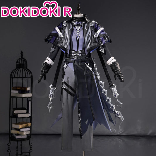 IN STOCK Flins Cosplay Costume Game Genshin Impact【S-3XL】DokiDoki-R Kyrll Chudomirovich Flins Men Halloween Costume Plus Size