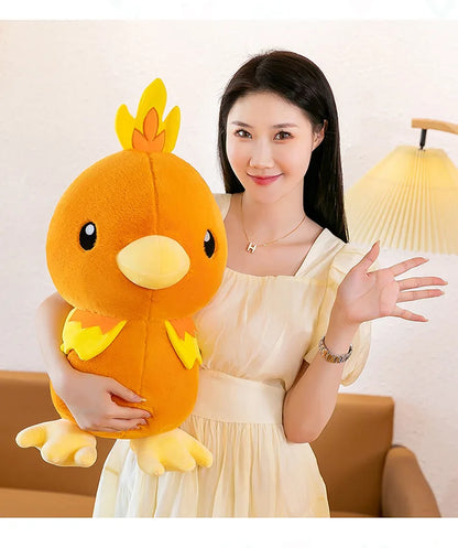45/60/80CM Big Size Pokemon Torchic Plushies Cartoon Anime Plush Pillow Soft Doll Kawaii Stuffed Plushie Ornament Children Gift