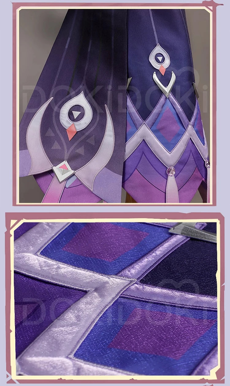 Citlali Cosplay Costume Game Genshin Impact DokiDoki-R Natlan Women Dress Citlali Headwear Cosplay Costume Halloween