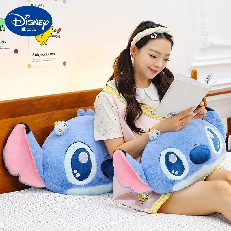 40x80cm Big Size Stitch Disney Anime Plush Stuffed Doll Cartoon Room Decoration Plush Pillow Children's Holiday Gift