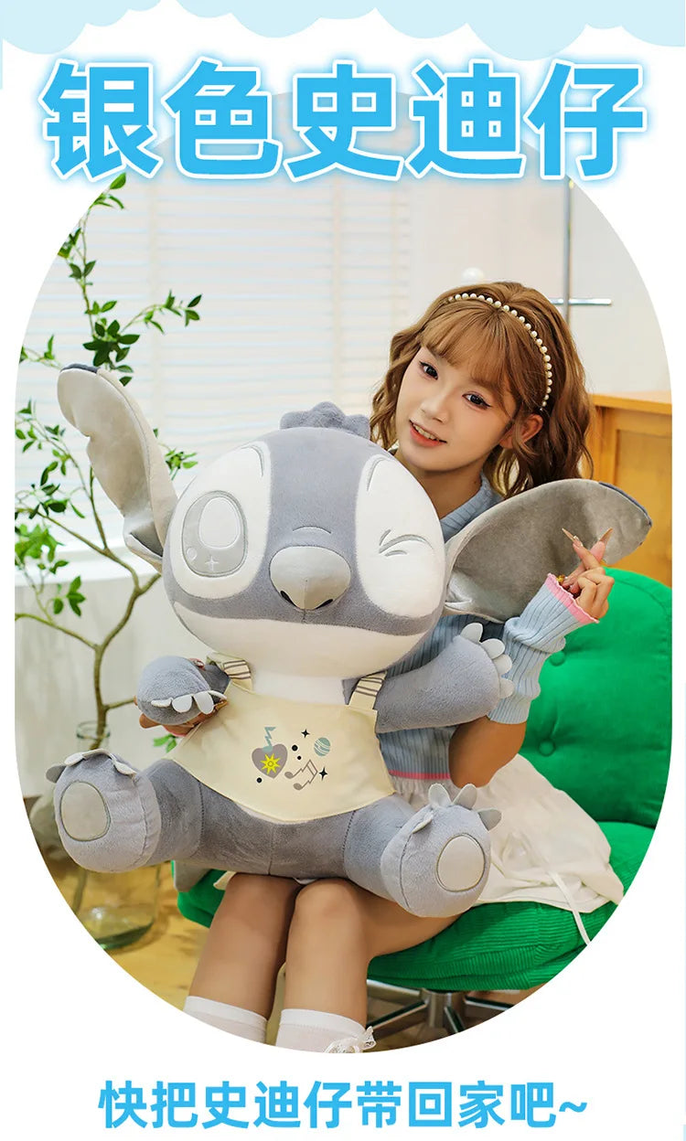 45/60/75cm Big Size Disney Stitch Anime Plush Stuffed Doll Lilo & Stitch Room Decoration Plushies Pillow Ornaments Holiday Gift