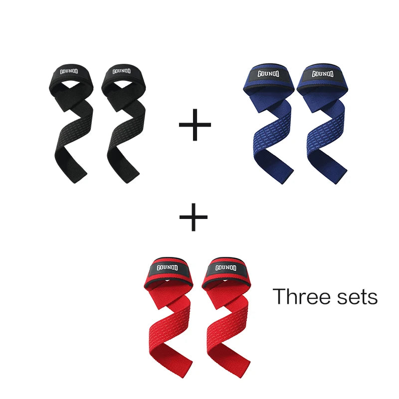 The Codex Weightlifting Gym Anti-Slip Wrist Straps 2pc/3pair/4pc Sport Safety Support Crossfit Hand Grips Fitness