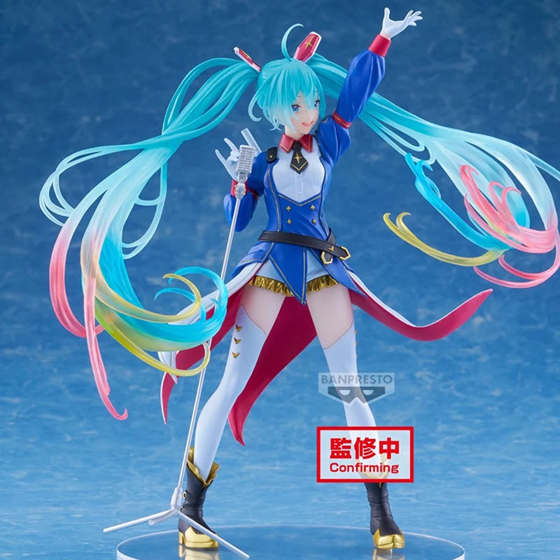 Banpresto Gundam 45th x Hatsune Miku PVC 23cm Model