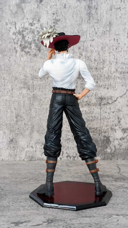 29cm ONE PIECE Dracule Mihawk Anime Figures Top Decisive Battle Action Figure PVC Model Toys Collection Ornaments Doll Fans Gift