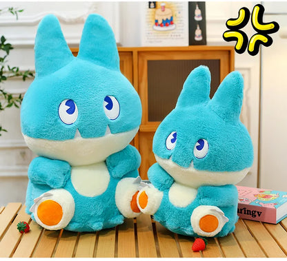 45/60/80cm Big Size Pokemon Snow Lax Anime Plush Stuffed Doll Room Decoration Plushies Kawaii Pillow Ornaments Children's Gifts
