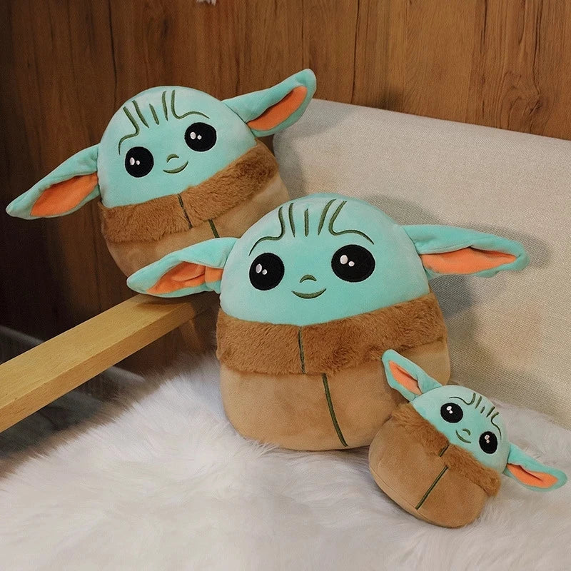 10/13Cm Disney Kawaii Plush Toys Baby Yoda Anime Cartoon Stuffed Toys Figure Doll Kawaii Star Wars Cute Toys for Children Gifts
