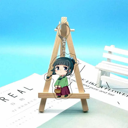 Anime The Apothecary Diaries Maomao Keychain Jinshi Gyokuyou Cosplay Gaoshun Lihua Rouran Backpack Pendant Kids Birthday Gifts