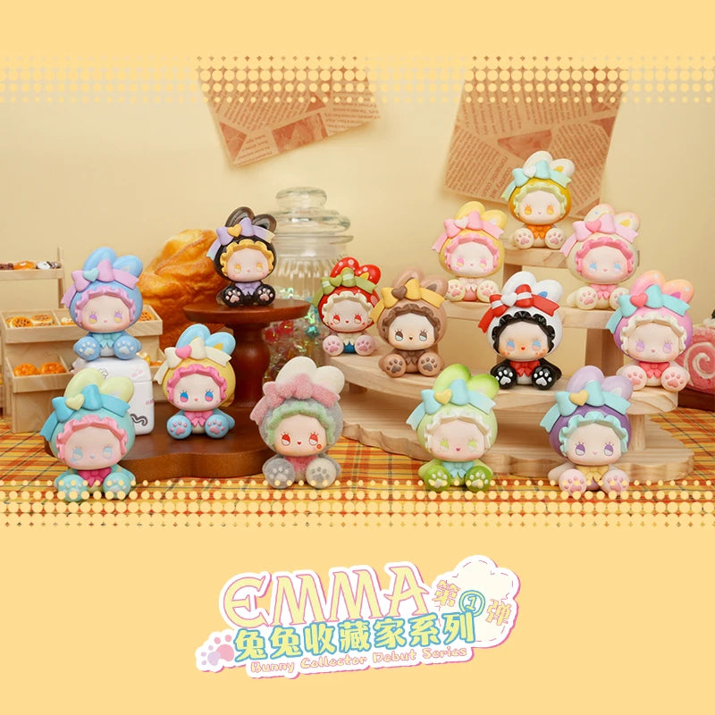 Emma Rabbit Collector Series Blind Box Trendy Toy Doll Exquisite desktop ornaments room decorations mysterious boxes girls gifts