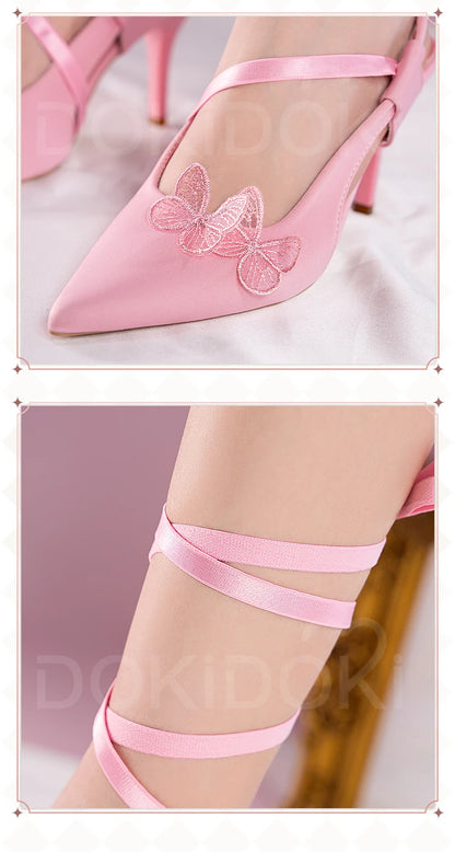 Dreamy Heart Heroine MC Hunter Cosplay Shoes Game Love and Deepspace DokiDoki Women Hunter Cosplay Beach Shoes Rafayel Cosplay