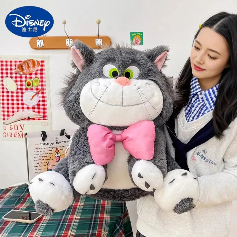 50/60/80cm Super Big Size Lucifer Disney Kawaii Anime Plush Stuffed Doll Cartoon Decoration Plush Pillow Children's Holiday Gift