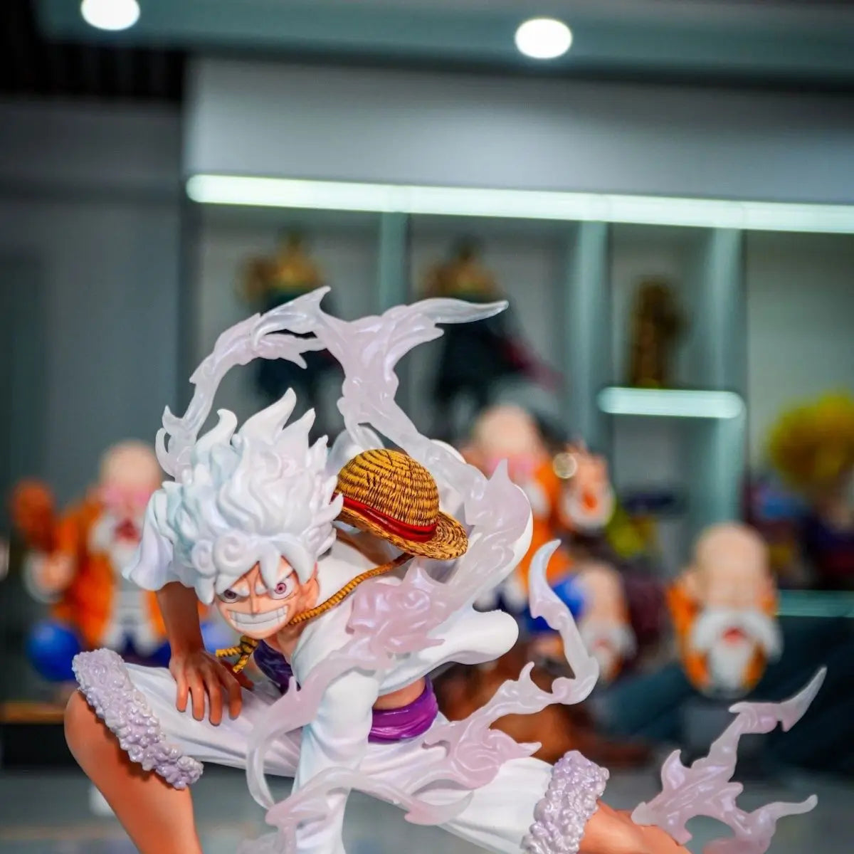 2025 19cm Anime One Piece Luffy Figure Nika Gear Fifth Second Demon Awakening Statue Pvc Action Figurine Collection Model Toys