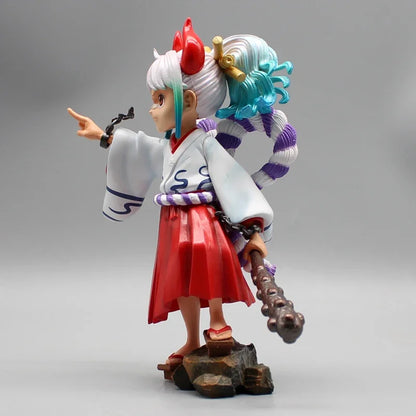 One Piece Wano Yamato Anime Figure Childhood Yamato Figurine Action Model GK Statue PVC Collection Desk Decora Toys Gifts