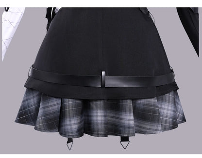 Game Magical Girl Witch Trials Nanoka Kurobe Cosplay Costume Wig Uniform Hat Headwear Halloween Party for Women Girls Carnival