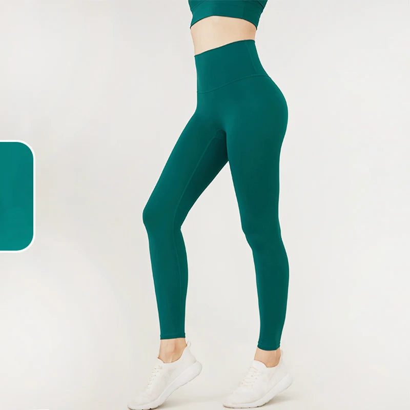 The Codex Seamless Yoga Leggings for Women – Athletic Gym Workout Fitness Pants Tights