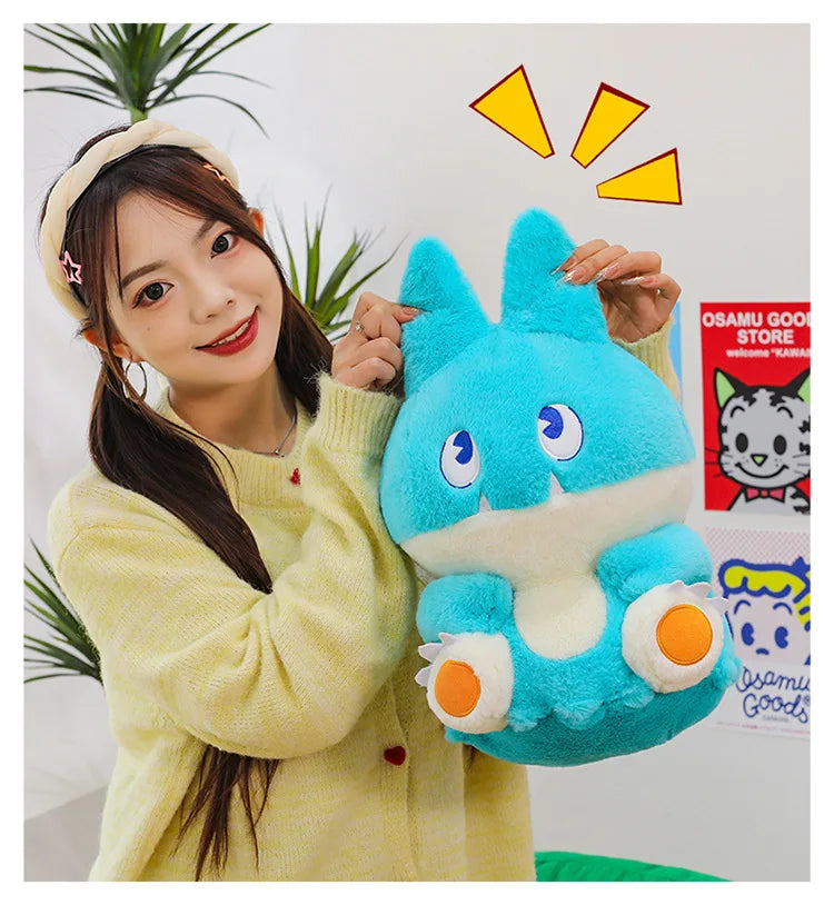 45/60/80cm Big Size Pokemon Snow Lax Anime Plush Stuffed Doll Room Decoration Plushies Kawaii Pillow Ornaments Children's Gifts