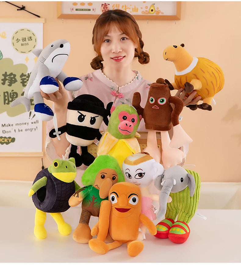 Tralalelo Tralala Plush Tungtungtung Italian Brainrot Al TralaleDoll Plush Toy Girlfriend Cute Kid Children's Birthday Gift