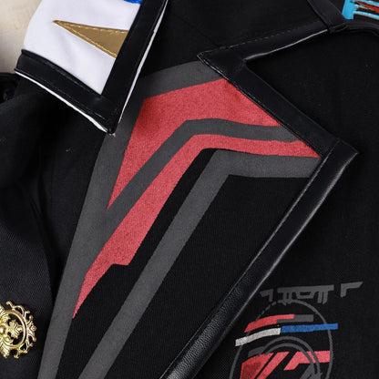 iCoser Love and Deepspace Caleb Cosplay Costume Wig Farspace Colonel Uniform Cap Coat Halloween Party Women Men Carnival Props