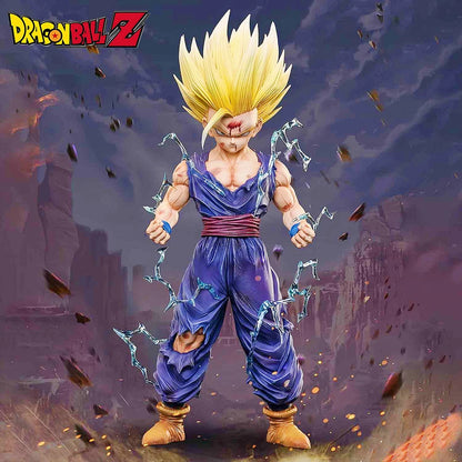 24cm Super Saiyan 2 Son Gohan Dragon Ball PVC Action Figure Desktop Ornament Model Toy Gift
