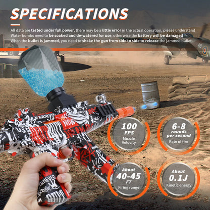 Yuizukeot MP5 Rechargeable Electric Blaster Lithium Battery