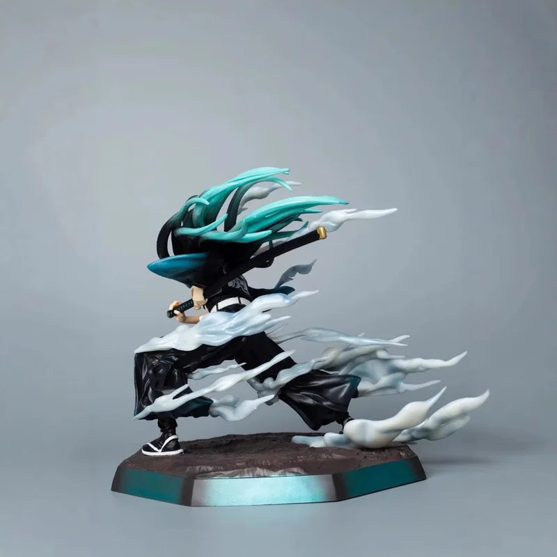 Hot Demon Slayer Nine Hashira Series Gk Statue – Muichiro Tokito Mist Pillar Anime Figure Collectible Pvc Model Action Doll Toy