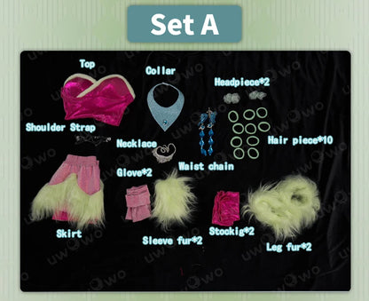 PRE SALE UWOWO Flora Cosplay Anime Flora S4 Winter Fairy Club Transformation Cosplay Costume S-3XL Halloween Costume