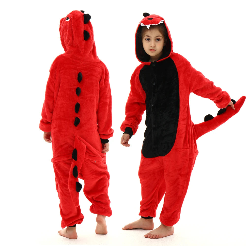 Kigurumi Pajamas for Couples 2024 Panda Onesie Hooded Jumpsuit Black White Kids Pyjamas Mom Daughter Clothes Father Son Outfits