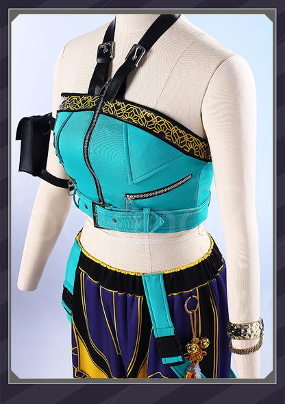 【Last Batch】IN STOCK Rumii Zoeyy Miraa Cosplay Costume【XS-3XL】DokiDoki-R Women Yellow Suit Rumii Miraa Costume Plus Size