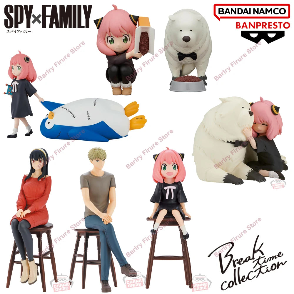 Banpresto Spy Family Break Time Collection Anya Forger 7-17cm PVC