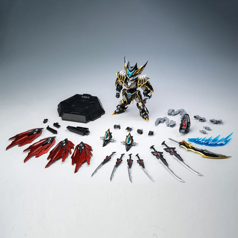 MOTOR NUCLEAR MNPQ-XH04 SD Series Q-Version Pre-Assembled Alloy Skeleton Action Figure Collectible Assembly Model Toy Boy Gifts