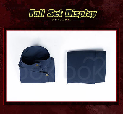 IN STOCK Fushiguro Megumii Cosplay Costume Anime Cosplay【S-3XL】DokiDoki-SR Men Uniform Black Suit Fushiguro Megumii Plus Size