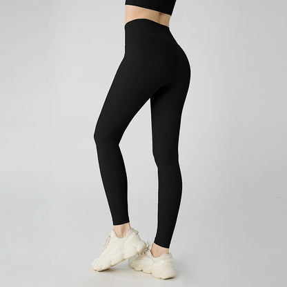Summer Hot Sale Women’s High Waisted Hip Lifting Breathable Yoga Leggings for Running Cycling Fitness - Black / XL