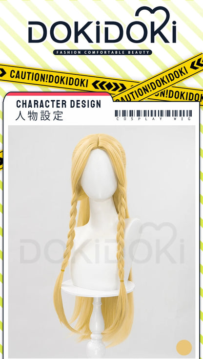 IN STOCK Marcille Donato Wig Anime Delicious in Dungeon Cosplay Wig DokiDoki Women Yellow Long Hair Heat Resistant Free Wig Cap