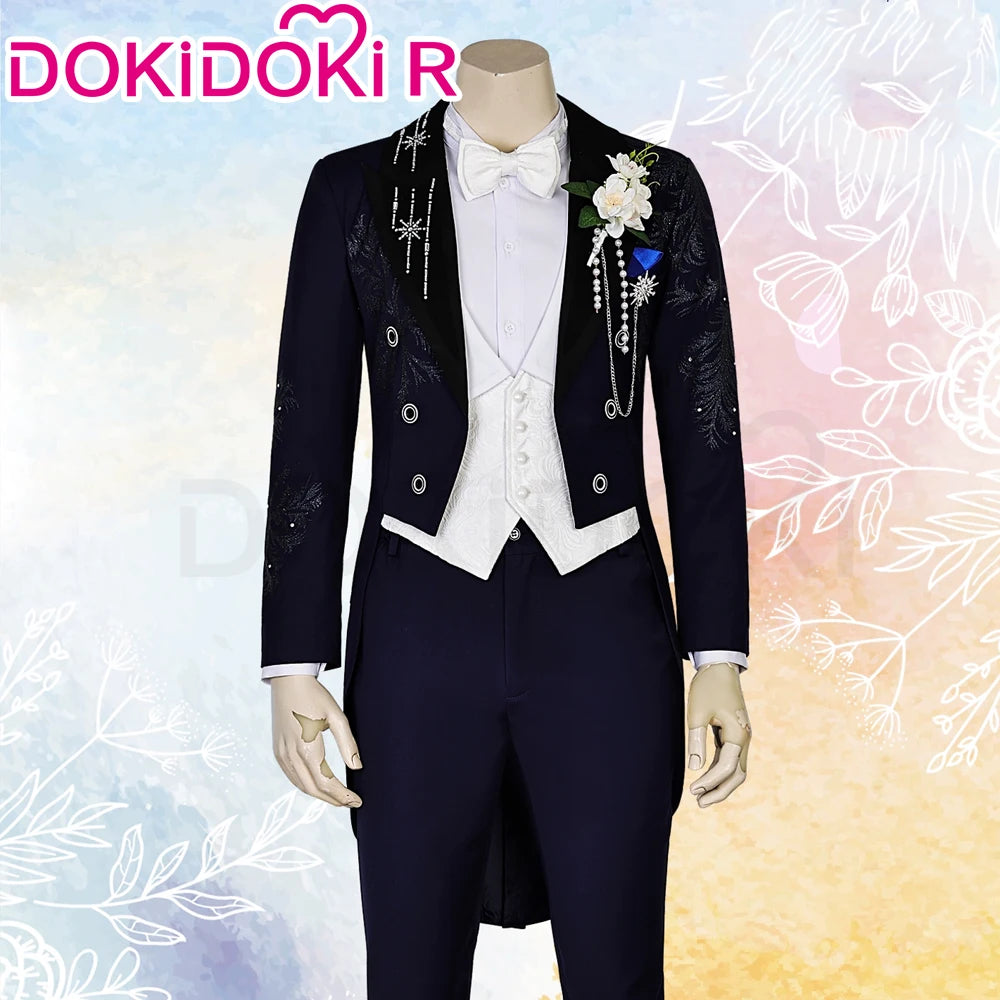 Sylus Rafayel Xavier Zayne Cosplay Costume Game Love and Deepspace【XS-2XL】DokiDoki-R Men Sylus Rafayel Wedding Suit Plus Size