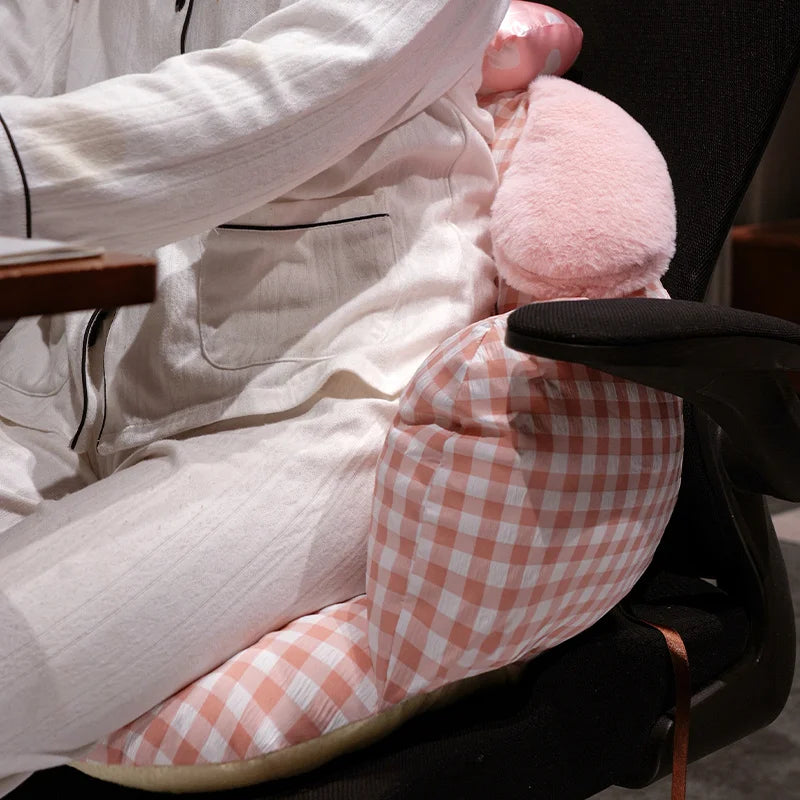 Comfortable Seat Cushion Kuromi My Melody Sitting Cushion For Chair Bay Window Japanese Style Cartoon Back Cushion Soft Comfort