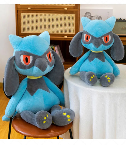 40/60/80CM Big Size Pokemon Plushies Morpeko Lucario Peluche Cartoon Anime Kawaii Stuffed Comfortable Soft Doll Children Gift