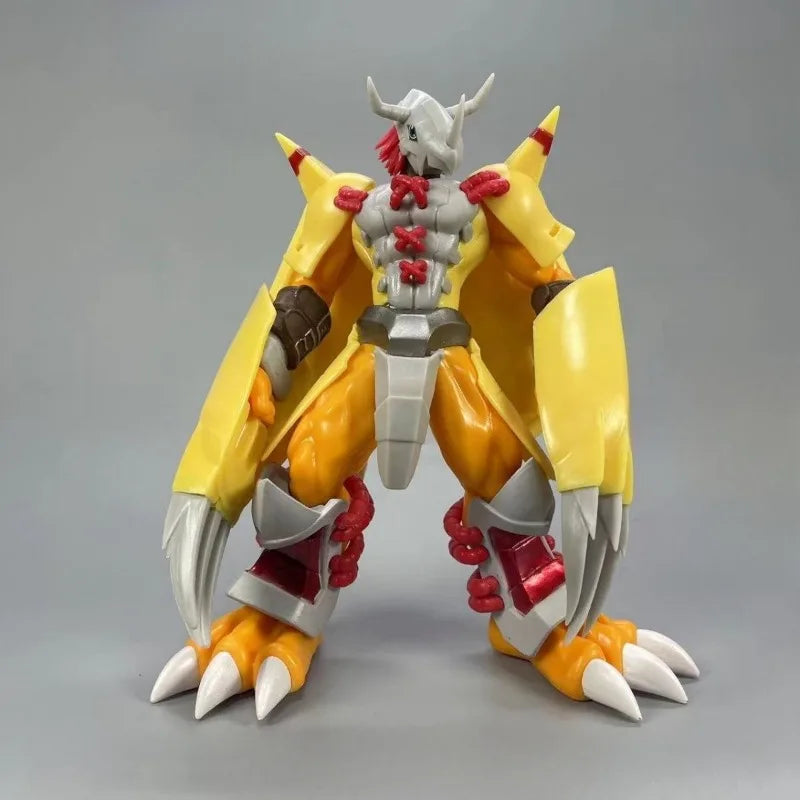 19cm Anime Figure Digimon Adventure War Greymon Figure Model Black War Greymon Model PVC Action Figure Boys Toys