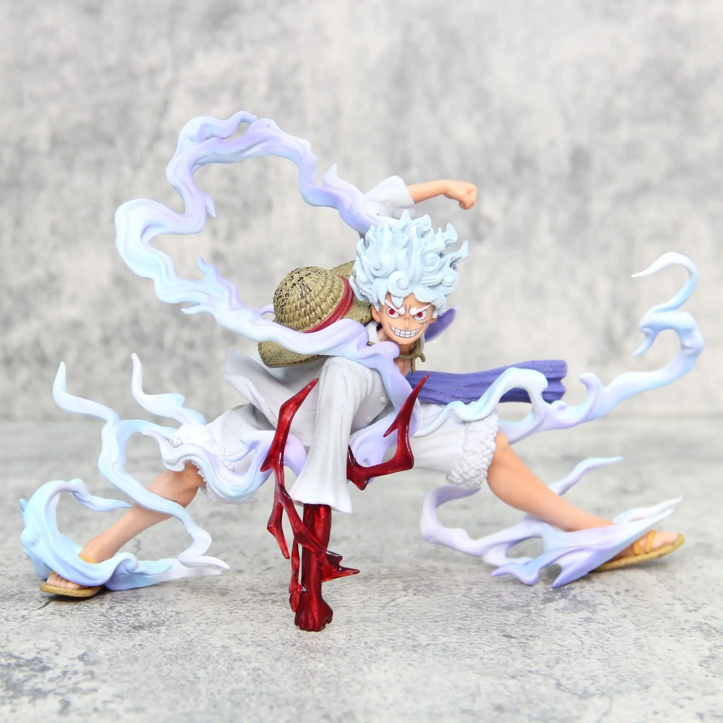 18cm One Piece Sun God Nica Luffy awakens in 5th gear Action Figure Model Statue Toys Collection Decoration Model Toys Gift