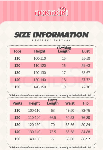 【Last Batch】IN STOCK Rumii Zoeyy Miraa Cosplay Costume【XS-3XL】DokiDoki-N Women Costume Wig Family Rumii Cosplay Plus Size