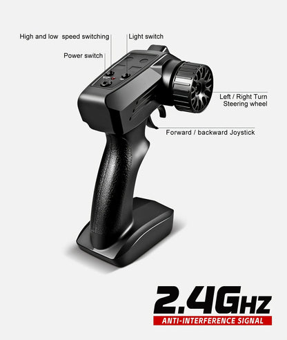 1: 24 Speed Four-wheel Drive RC Drift Remote Control Car 2.4G Remote Control Racing Car Children Electric Toy Christmas Gift