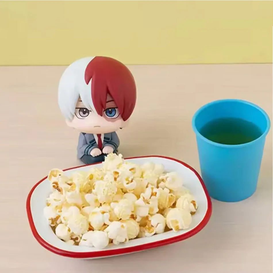 Chibi Super Cute Academy Izuku Midoriya / Katsuki Bakugo / Shoto Todoroki PVC Figurine, Collectible Toy Series Model